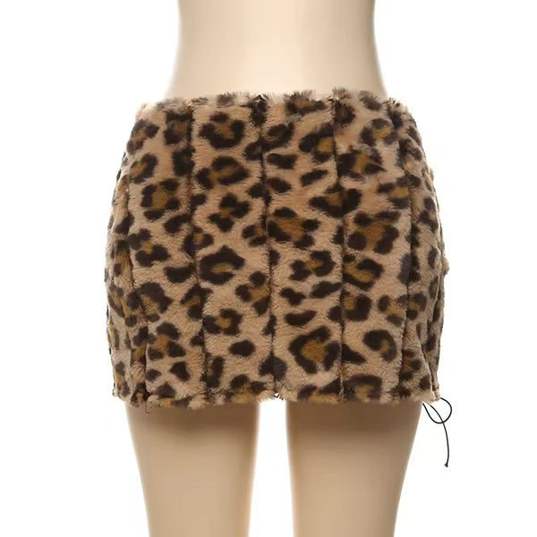 Georgia Girl Leopard Print Skirt